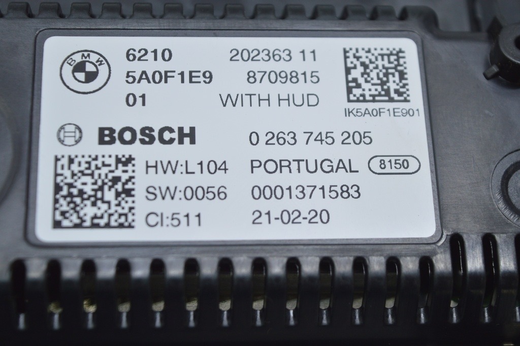 Щиток приборов BMW X3 G01 18-21 под проекцию 0263745205 (01) — фото 3