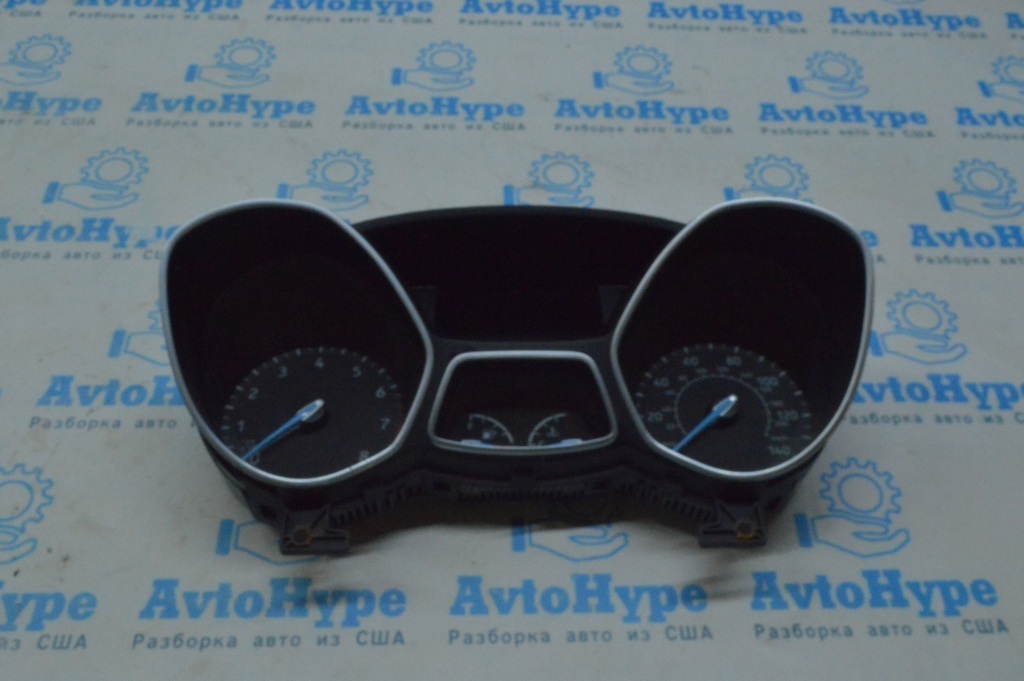 Щиток приборов Ford Focus mk3 15-18 usa рест (07) деф. стекло