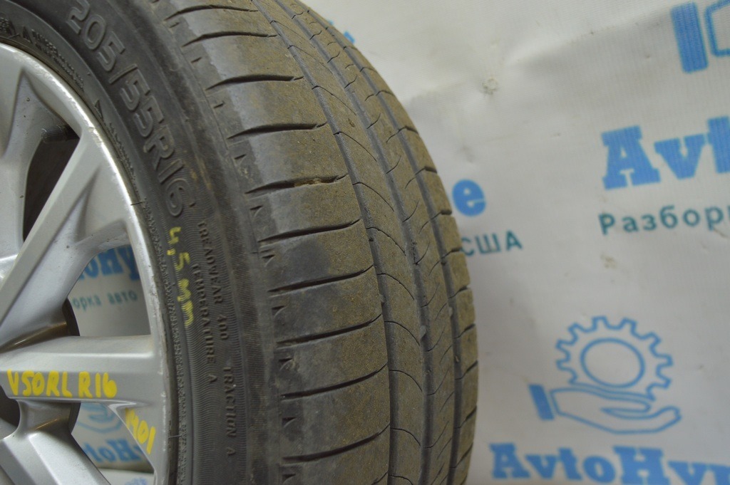 Шина 4шт (комплект) R16 205/55 Michelin Energy saver 4.5mm 6mm 3mm 5mm Camry v50 — фото 3