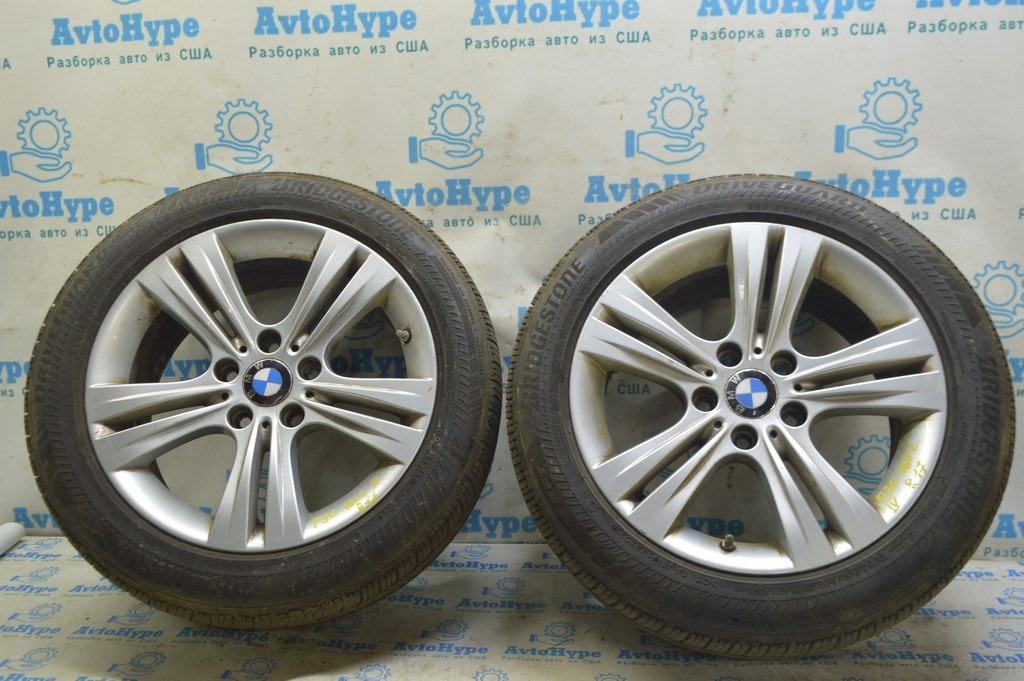 Шина 4шт (комплект) R17 225/50 BRIDGESTONE DRIVEGUARD M+S 2022 год BMW F30 (02) — фото 2