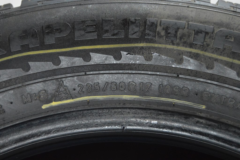 Шина 4шт (комплект) R17 235/60 Nokian Hakkapeliitta R 02/11 A8D3 (01) 6мм — фото 2