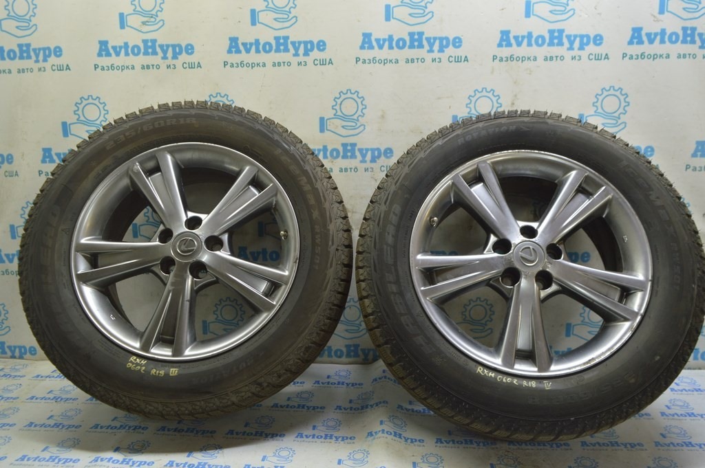 Шина 4шт (комплект) R18 235/60 HABILEAD ICEMAX RW501 2021 год зима RX400h 2 8.5мм
