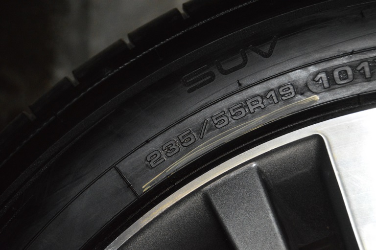 Шина 4шт (комплект) R19 235/55 DUNLOP SPORTMAXX лето 2022 год Lexus RX350 10-15 (03) — фото 4