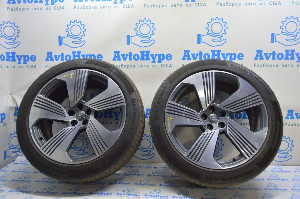 Шина 4шт (комплект) R21 265/45 CONTINENTAL ContiSportContact+ 1623  Audi E-TRON (01)
