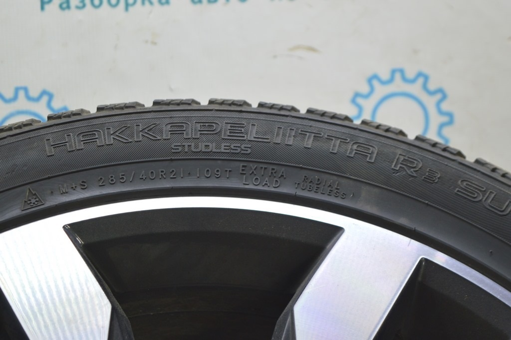 Шина 4шт (комплект) R21 285/40 NOKIAN HAKKAPELITTA R3 2019 зима VW Touareg (01) — фото 2