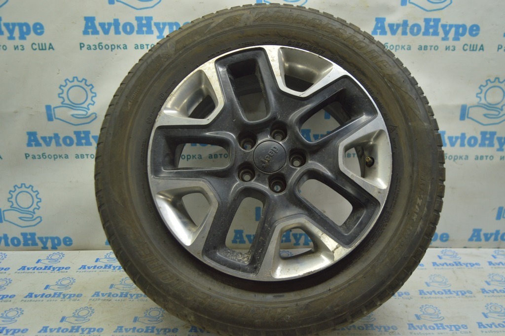 Шина R17 215/65 BRIDGESTONE BLIZZAK всесезонка c Compass18 2 (01)