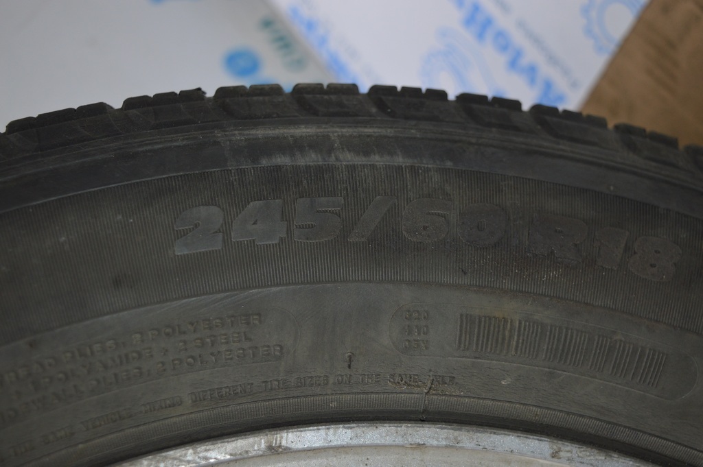Шина R18 245/60 MICHELIN LATITUDE TOUR 4-5mm HIGH 03 зима — фото 3