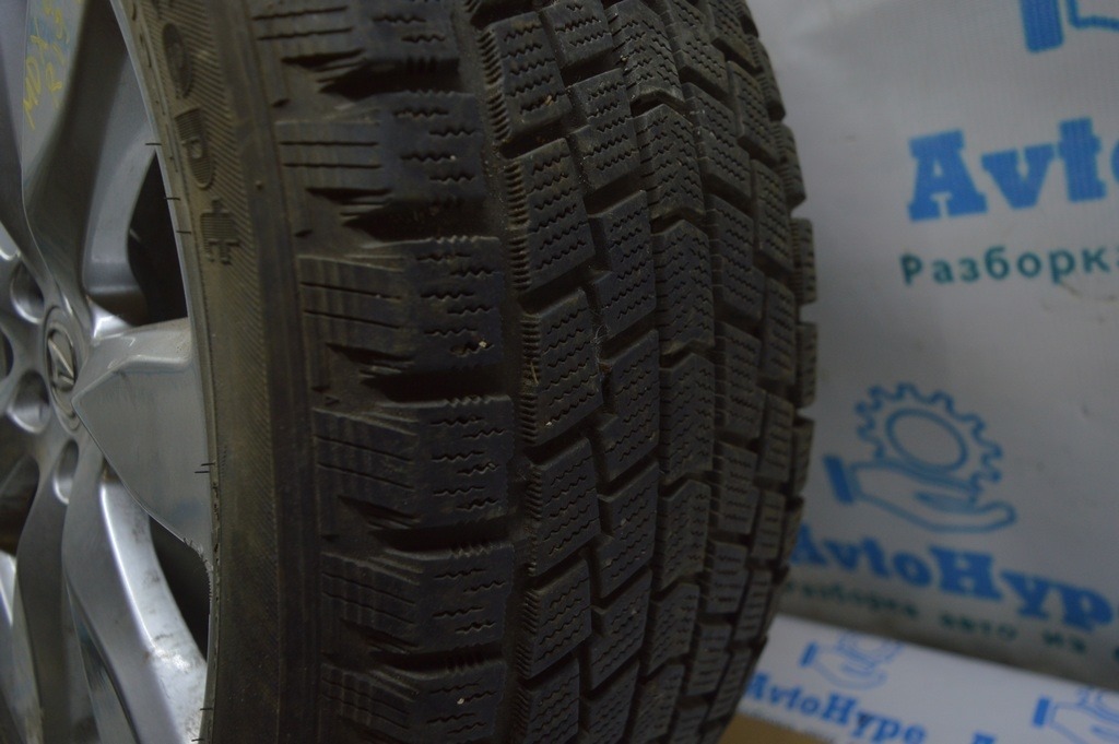 Шина R19 245/55 HANKOOK DynaPro i*cept зима 7-8мм c Acura mdx 16 — фото 3