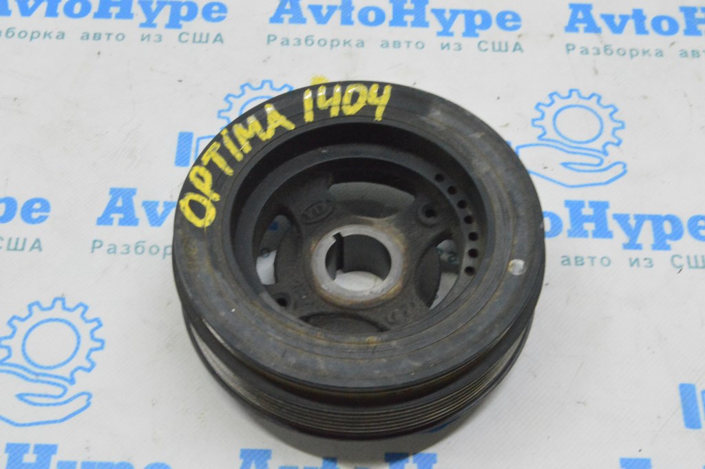 Шкив коленвала Kia Optima 11-15 hybrid 2.4 G4KK