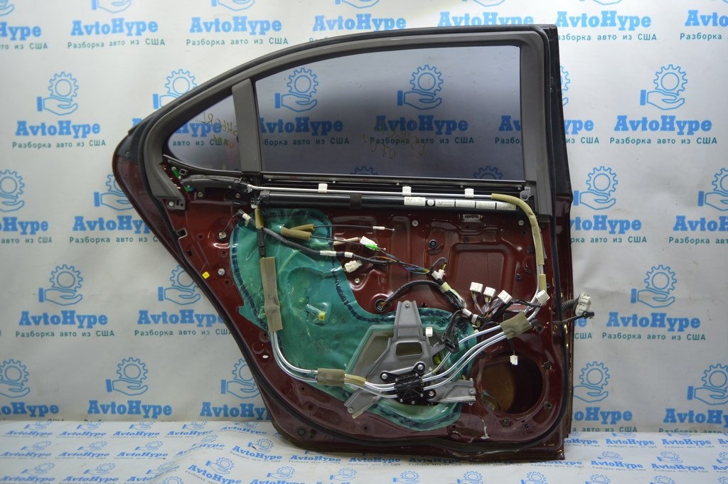 Шторка двери зад лев Lexus LS460 LS600h 07-12 беж