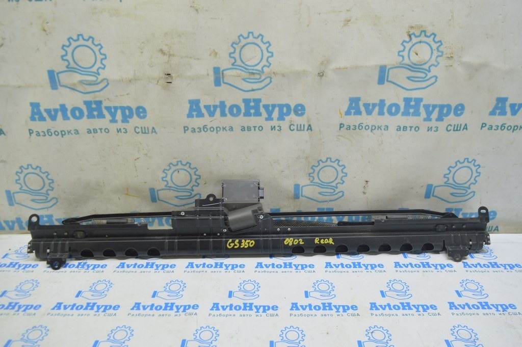 Шторка заднего стекла в сборе Lexus GS300 GS350 GS430 GS450h 06-11 черная (02) сломана