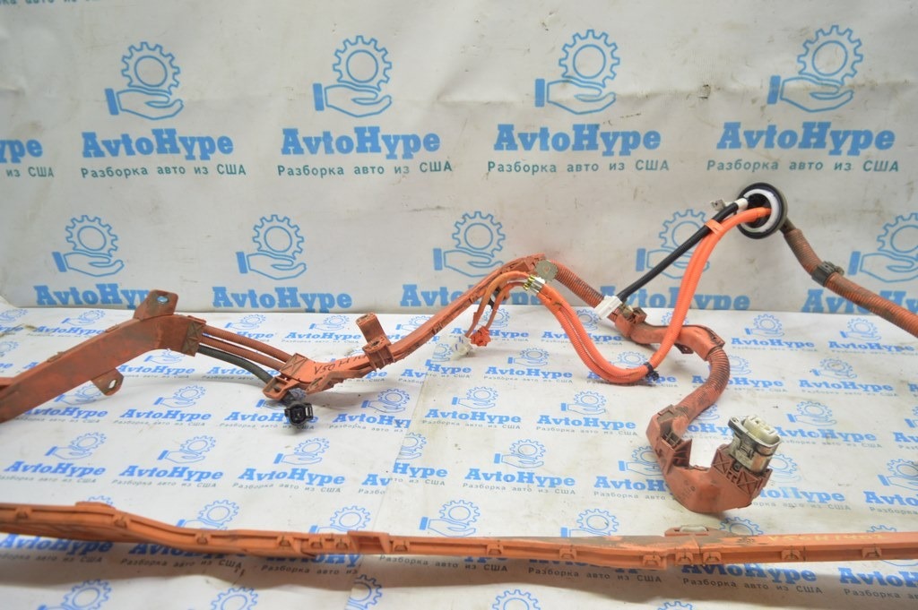 Силовой кабель через весь кузов на батарею Toyota Camry v50 12-14 usa (02) — фото 3