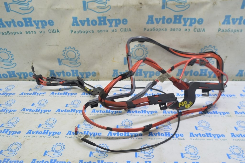 Силовой кабель на акб BMW 3 F30 12-18 через весь кузов (02)