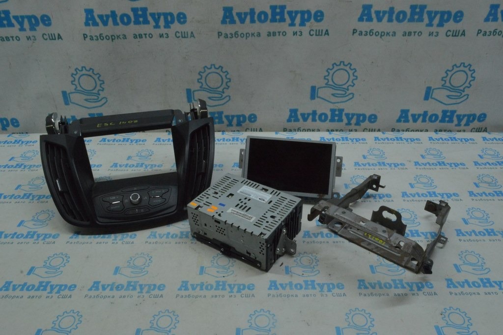 Синк2 Sync2 в сборе:экран,хаб,рамка Ford Escape MK3 13- SYNC 2 (08)