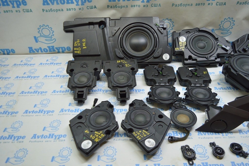 Soundsystem Amplifier Аккустика в сборе Bang Audi A8 D4 10-17 Bang & Olufsen — фото 4