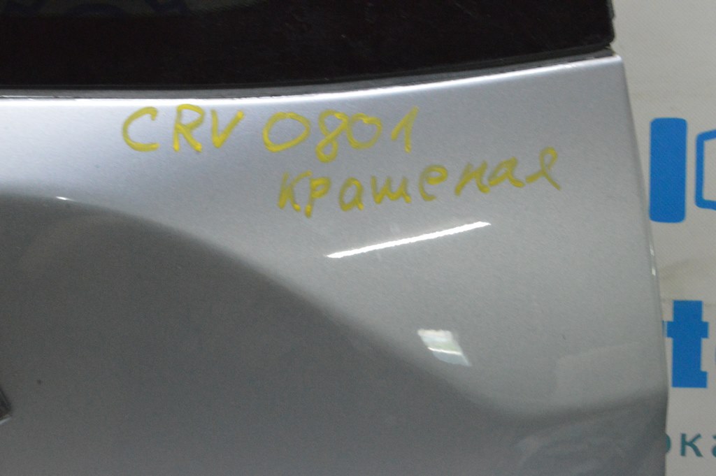 Спойлер двери багажника Honda CRV 07-11 (01) серебро — фото 2