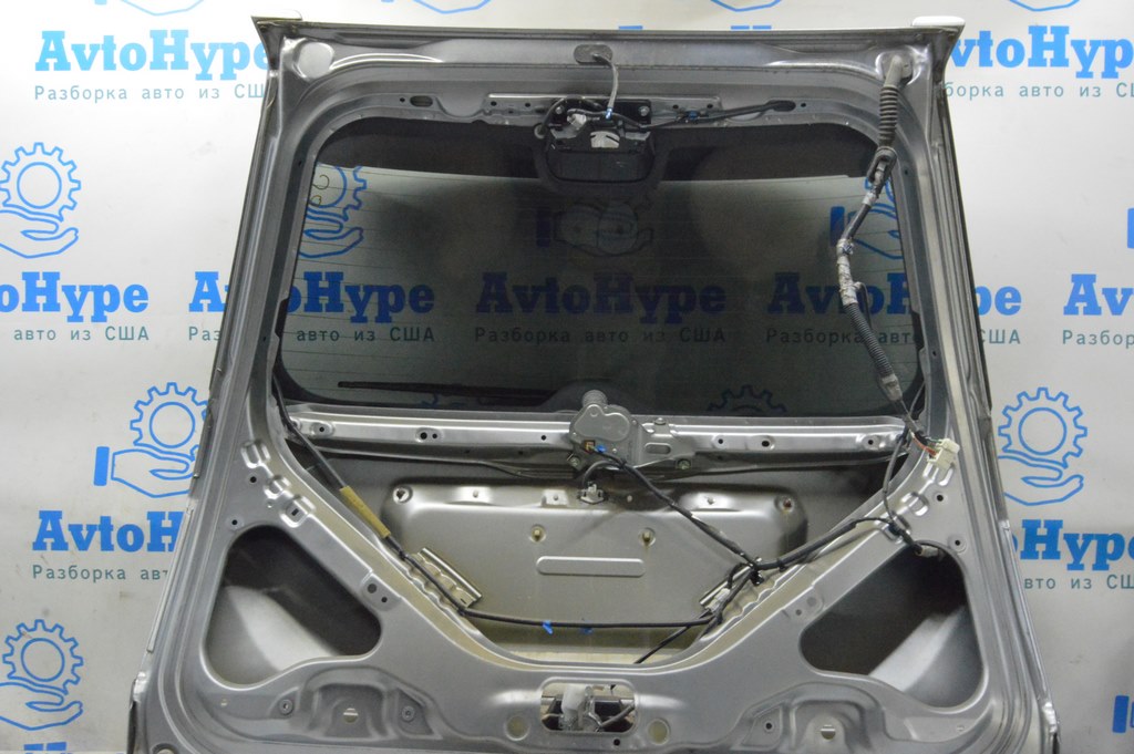 Спойлер двери багажника Honda CRV 07-11 (01) серебро — фото 4