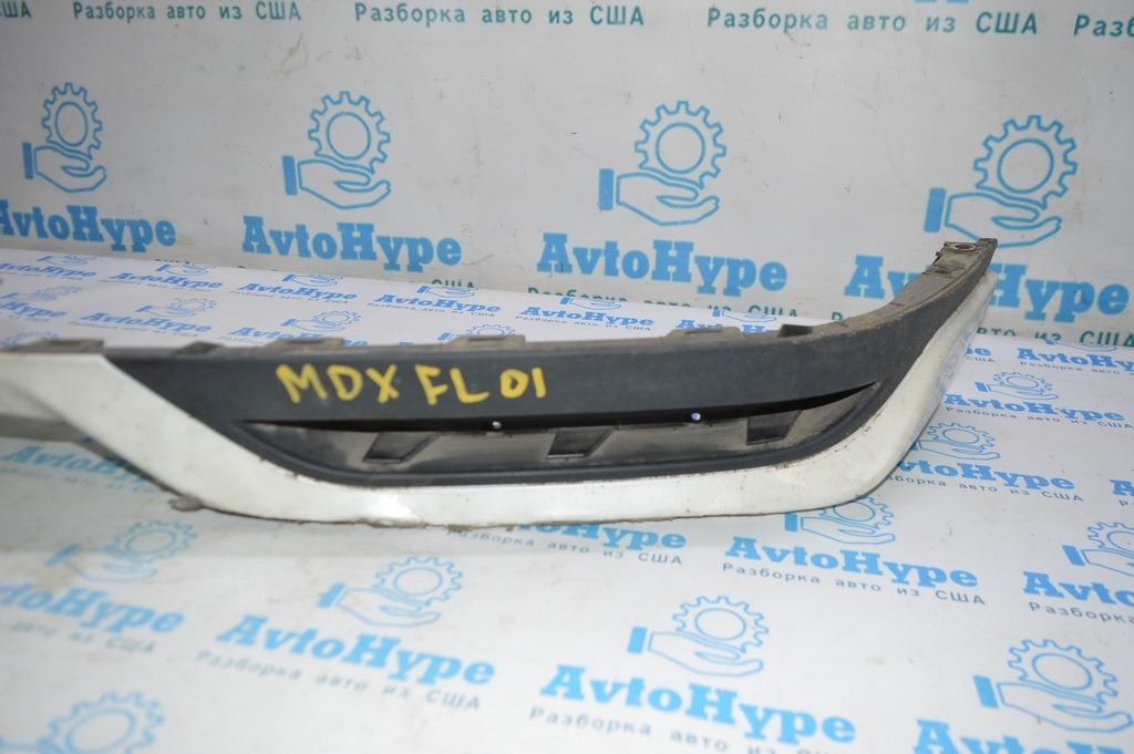Спойлер обвес переднего бампера Acura MDX 14-16 дорест (Type-S) или A-spec — фото 2