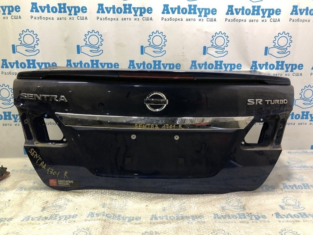 Спойлер задний Nissan Sentra 16-19 рест