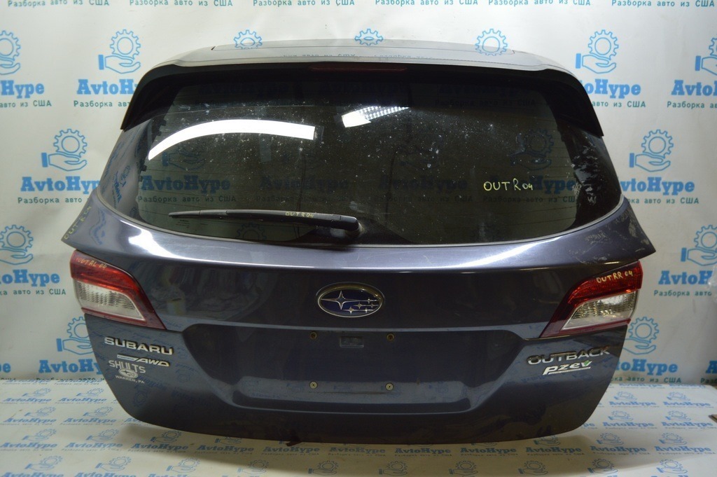 Спойлер задний Subaru Outback 15-19 (04)