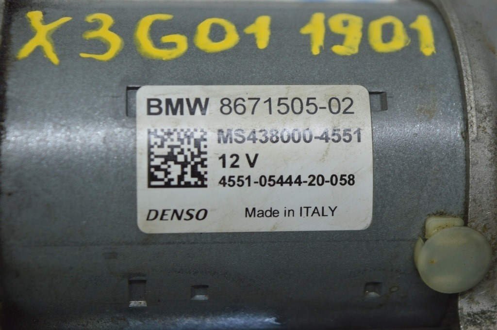 Стартер BMW X3 G01 18-23 M40iX B58D 3.0T (01) — фото 2