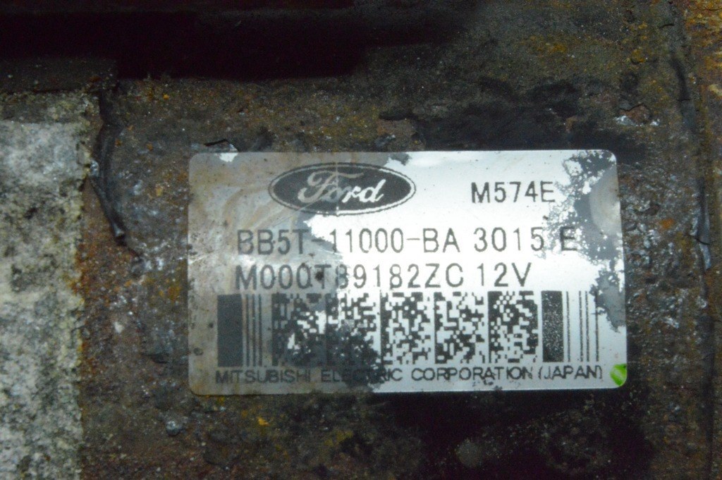 Стартер Ford Escape MK3 13- 2.0T 2.5 (09) ржавый BB5T-11000-BA — фото 2