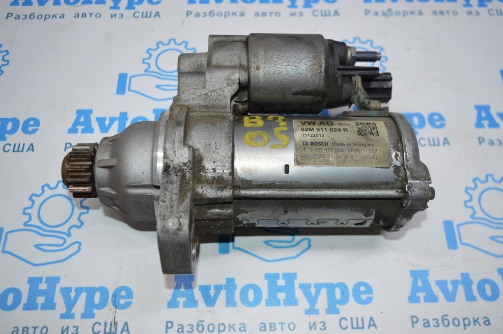 Стартер VW Passat b7 USA 1.8T (05) — фото 2