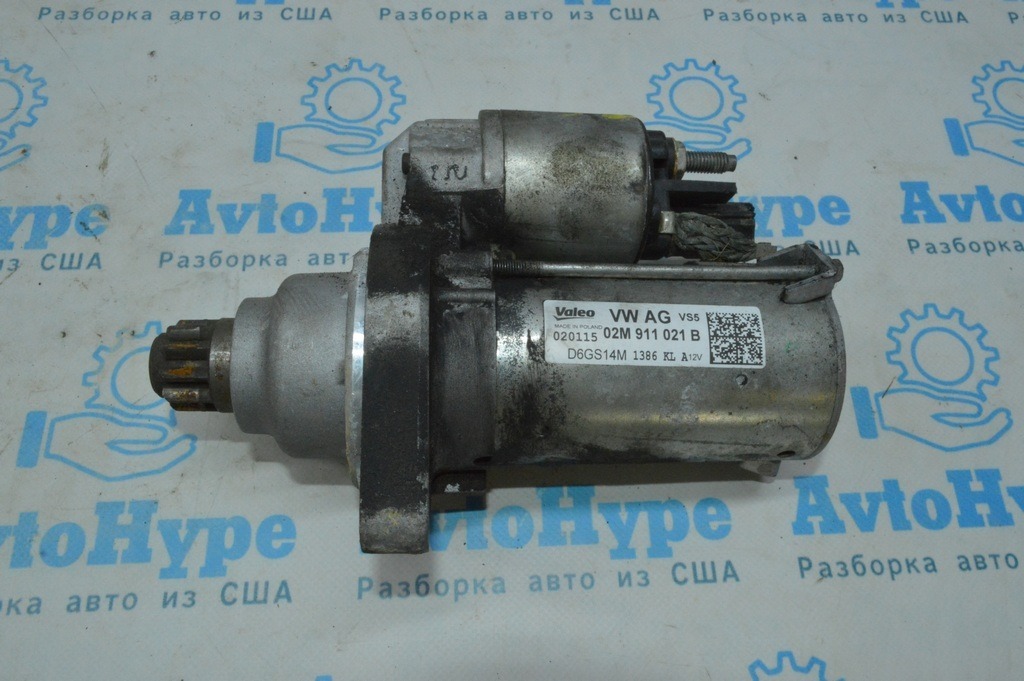 Стартер VW Tiguan 09-17 (08)