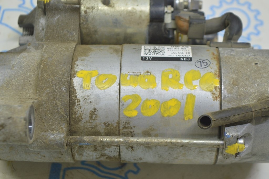 Стартер VW Touareg 18- 3.0d (01) идеал 10/10 — фото 2