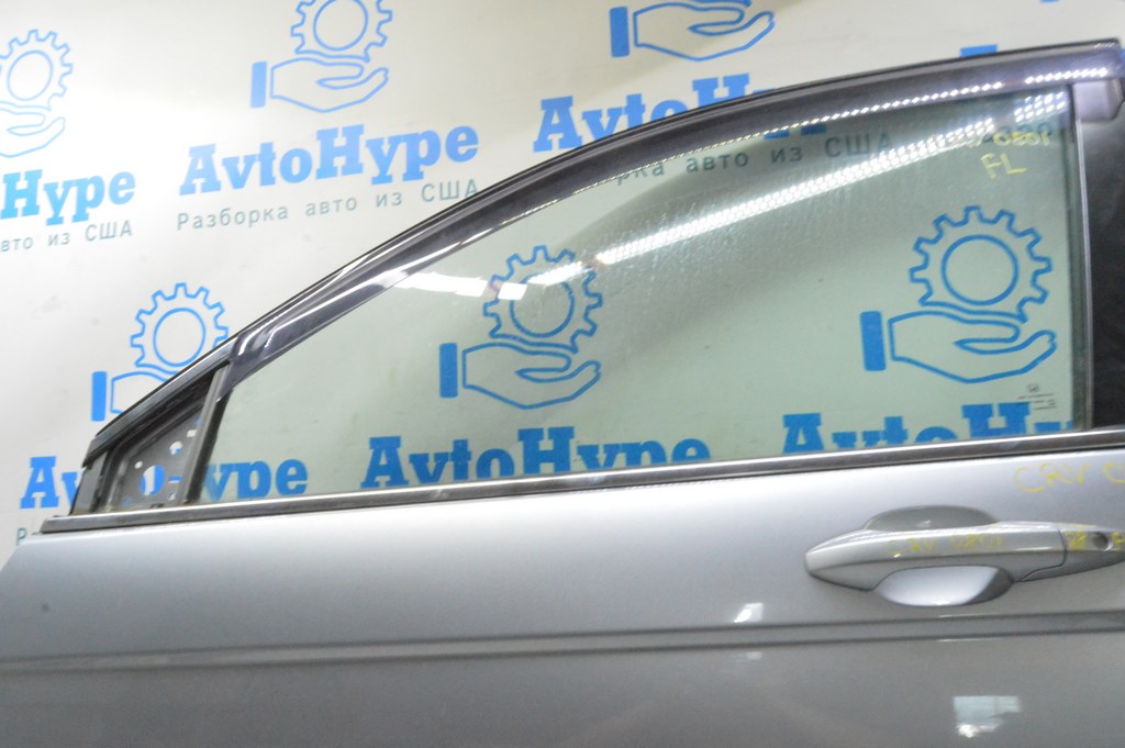 Стекло двери перед лев Honda CRV 07-11