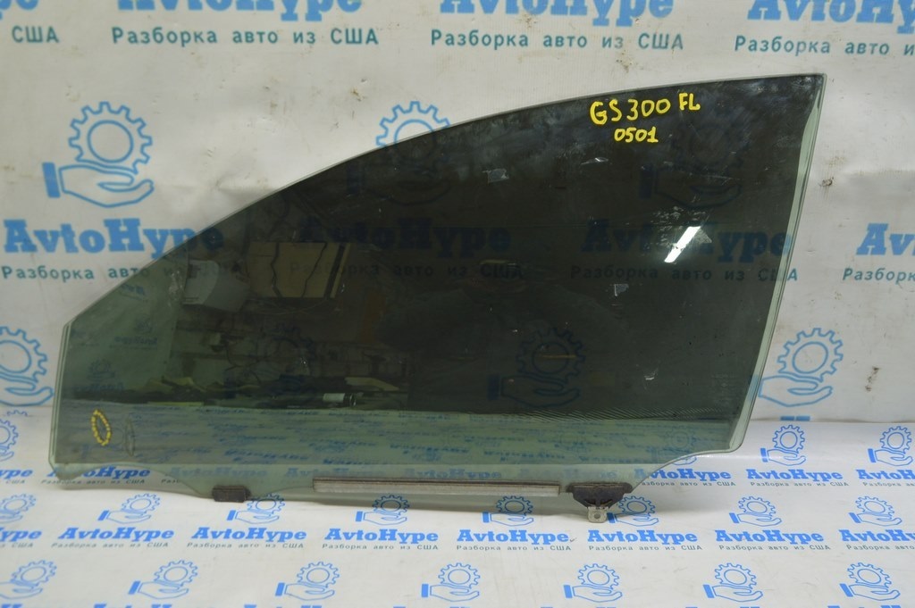 Стекло двери передней левой Lexus GS300 GS350 GS430 GS450h 06-11 (01) царапина