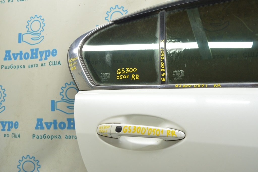 Стекло двери треугольник с уплотнит. зад прав Lexus GS300 GS350 GS430 GS450h 06-11