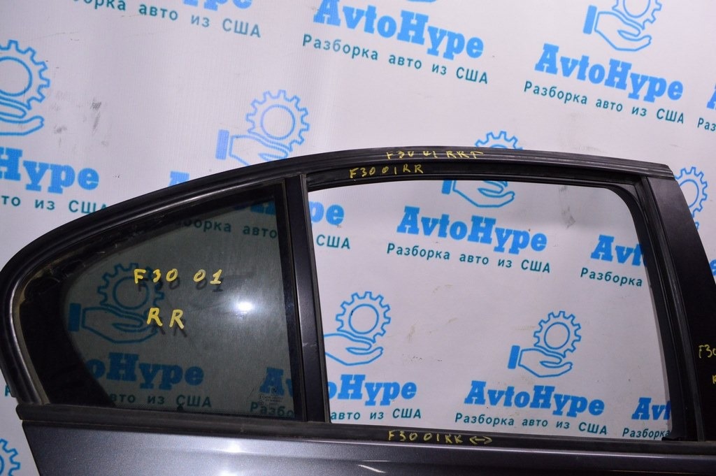 Стекло двери треугольник зад прав BMW 3 F30 12-19