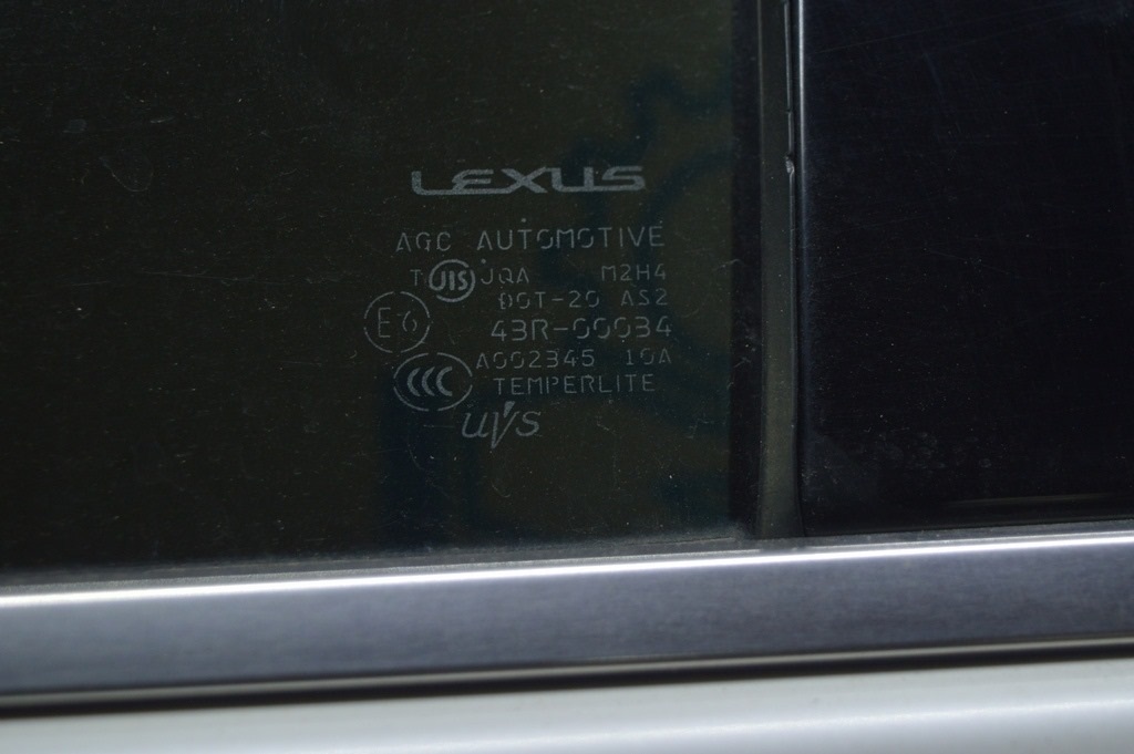 Стекло двери зад лев Lexus RX350 RX450h 10-15 (01) — фото 3
