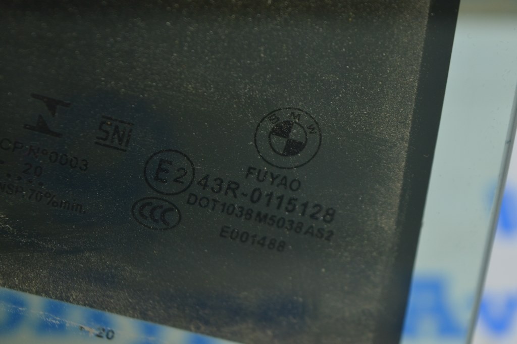 Стекло двери зад прав BMW X3 G01 18-23 (01) тонировка — фото 4