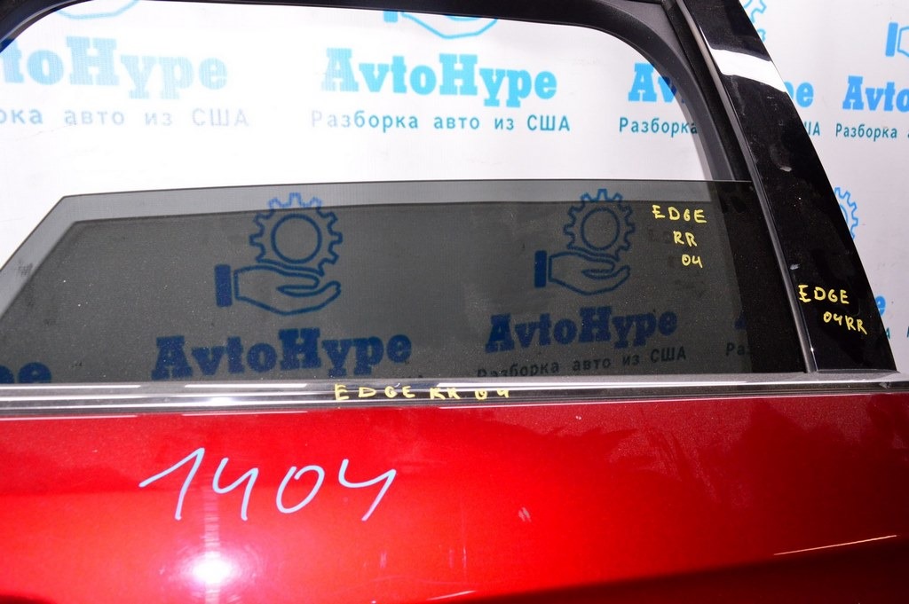 Стекло двери заднее правое Ford Edge 16-