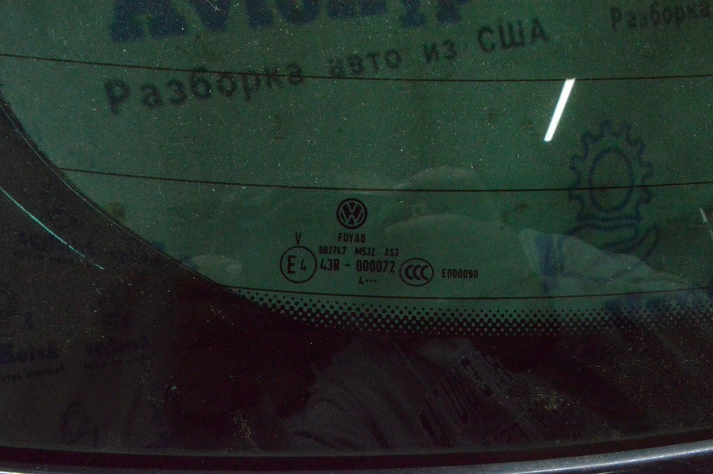 Стекло заднее (двери багажника) VW Tiguan 09-17 (08) — фото 3