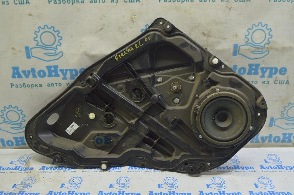 Стеклоподъемник с мотором зад лев Ford Fiesta 11-19 мех