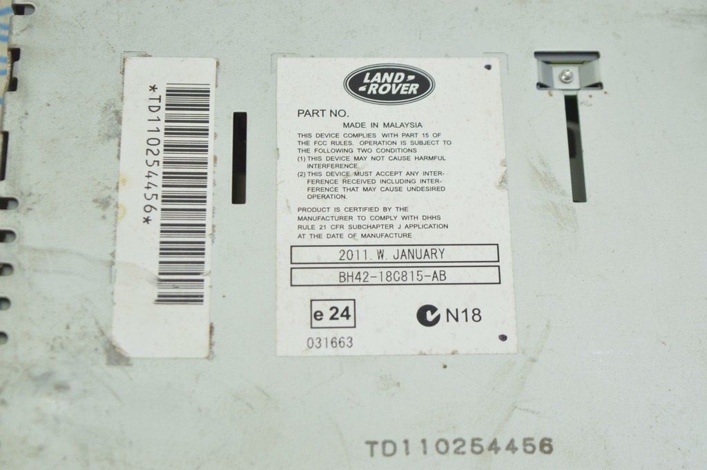 STEREO AM FM RADIO RECEIVER CONTROL MODULE Range Rover VOG L322 02-12 (01) — фото 3