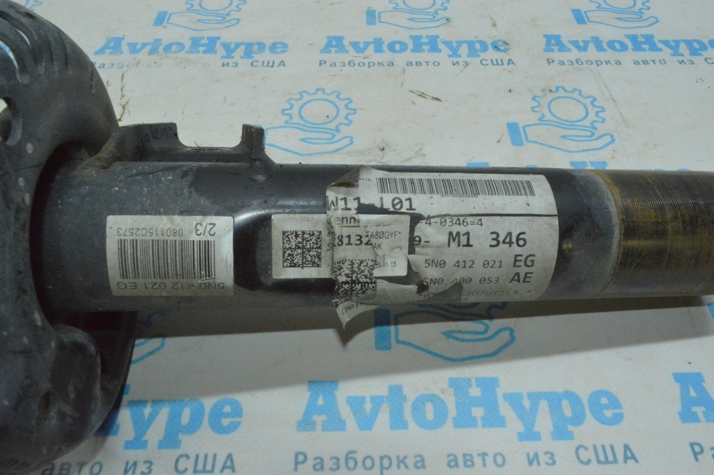 Стойка амортизатора в сборе перед лев VW Tiguan 09-17 (08) — фото 2