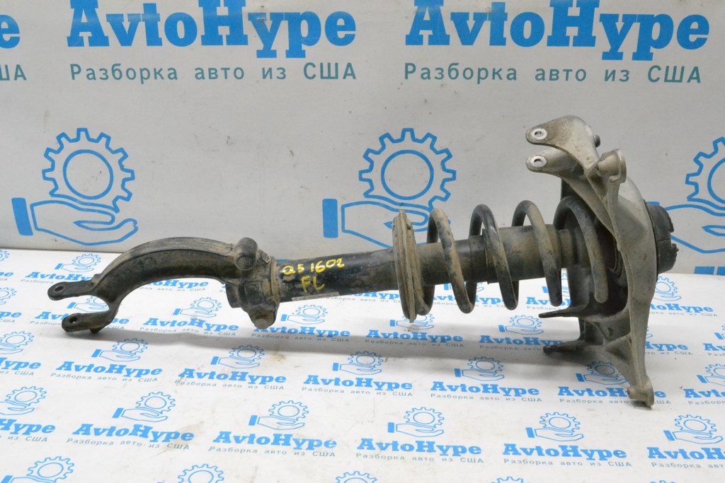 Стойка амортизатора в сборе передняя левая Audi Q5 8R 13-17 (02) — фото 3