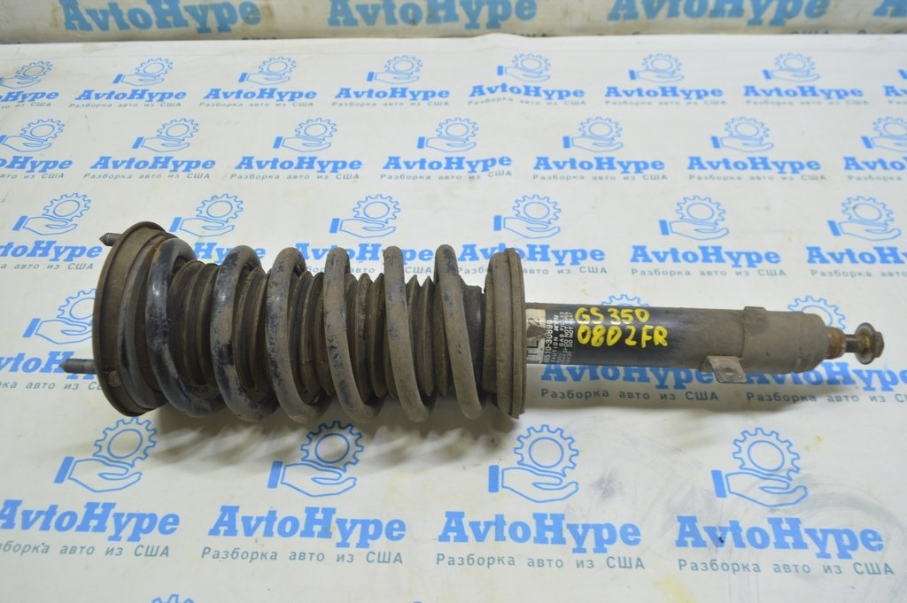 Стойка амортизатора в сборе передняя правая Lexus GS300 GS350 GS430 06-07 awd (02)