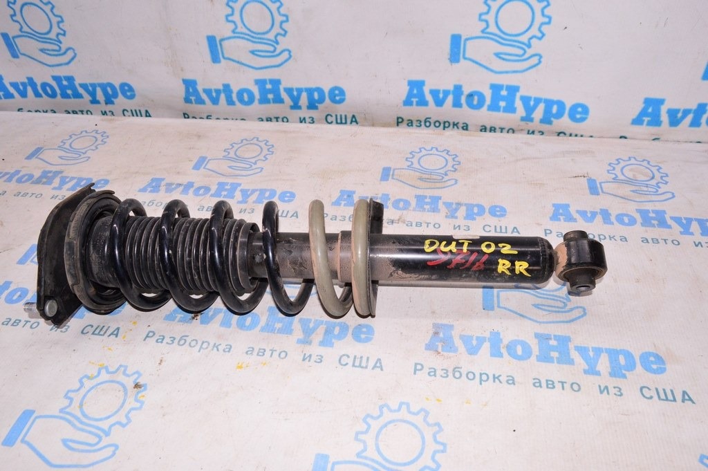 Стойка амортизатора в сборе зад лев Subaru Outback 15-19 (02)