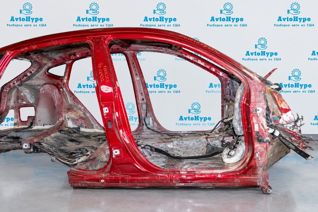 Стійка кузова центральна права Toyota Venza 21-24 на кузові (01) довгий поріг