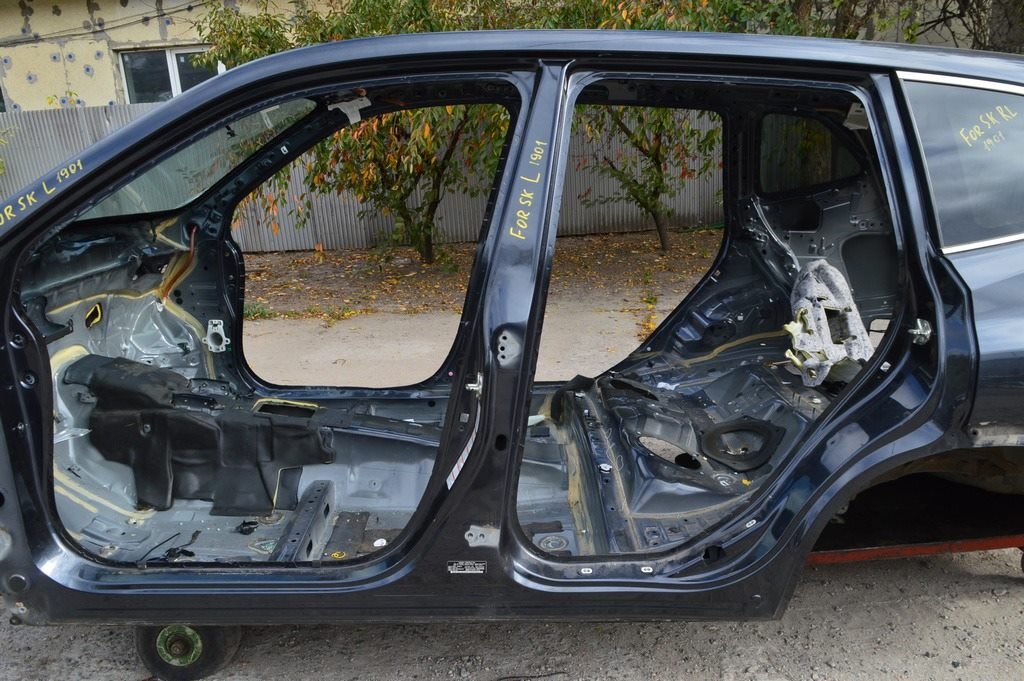 Стойка кузовная центральная левая Subaru Forester 19- SK (01) графит цвет 61K — фото 2
