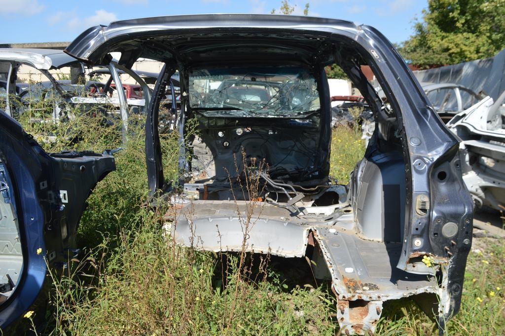 Стойка кузовная центральная левая Subaru Outback 15-19 (04) графит с батоном крыши — фото 2