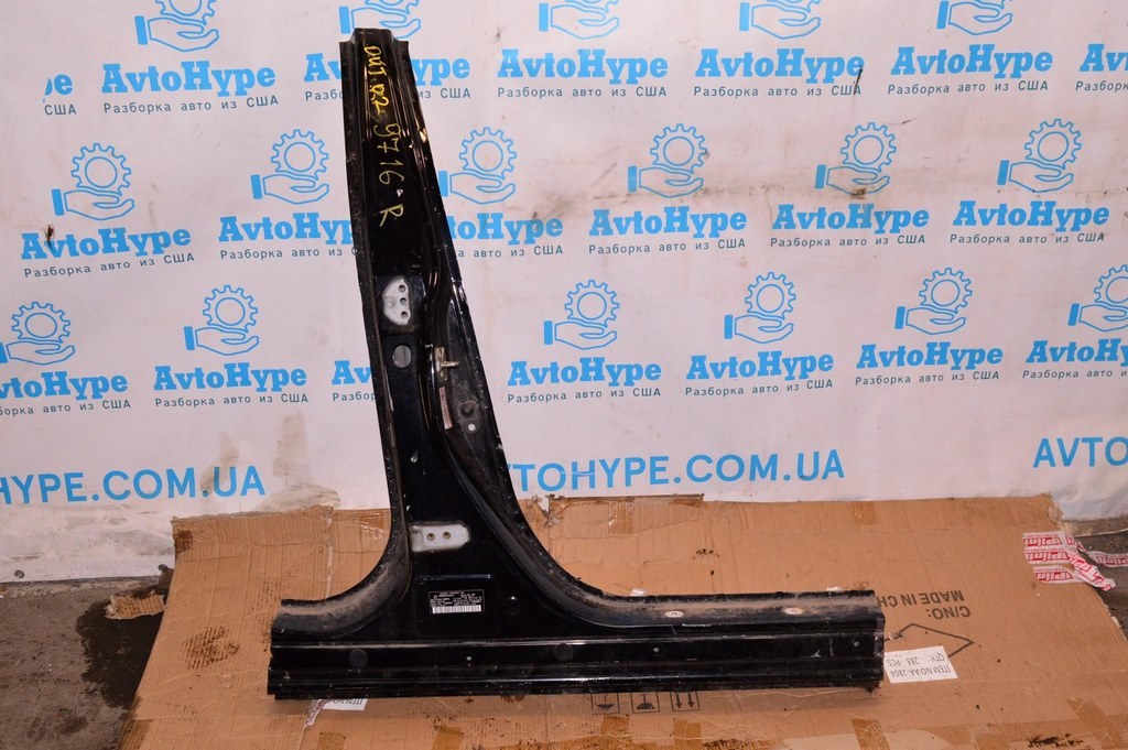 Стойка кузовная центральная правая Subaru Outback 15-19 (02) черный цвет