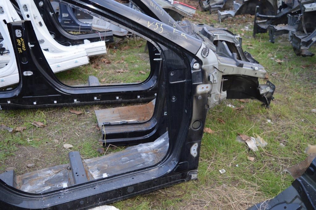 Стойка кузовная центральная правая Toyota Camry v55 15-17 usa (01)черн,с перед стойкой и батон — фото 2
