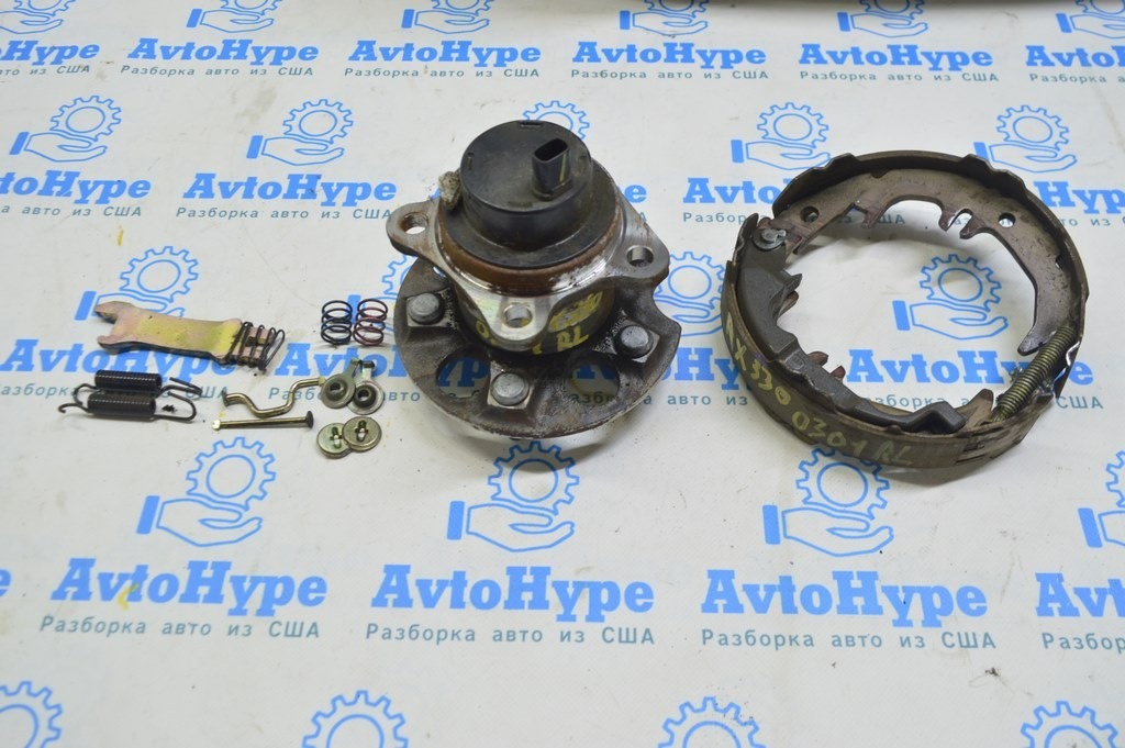 Ступица задняя левая Lexus RX300 RX330 RX350 RX400h 04-09 FWD с кожухом — фото 2