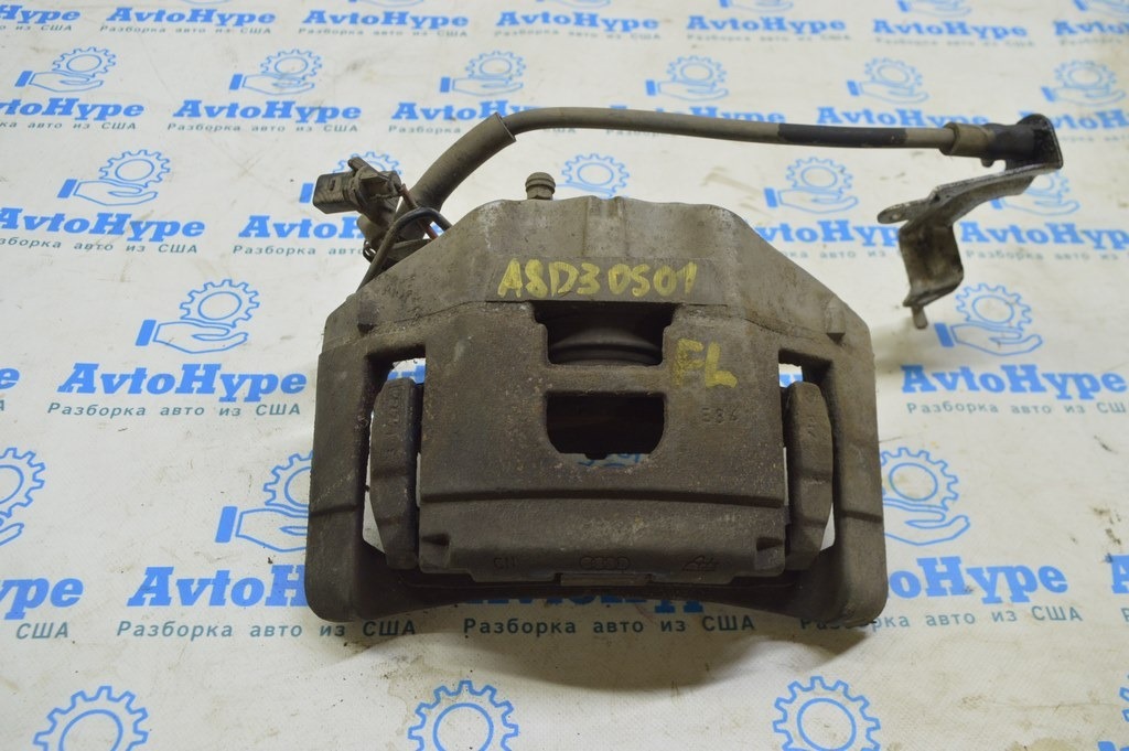 Суппорт перед лев Audi A8 D3 03-09 (01)